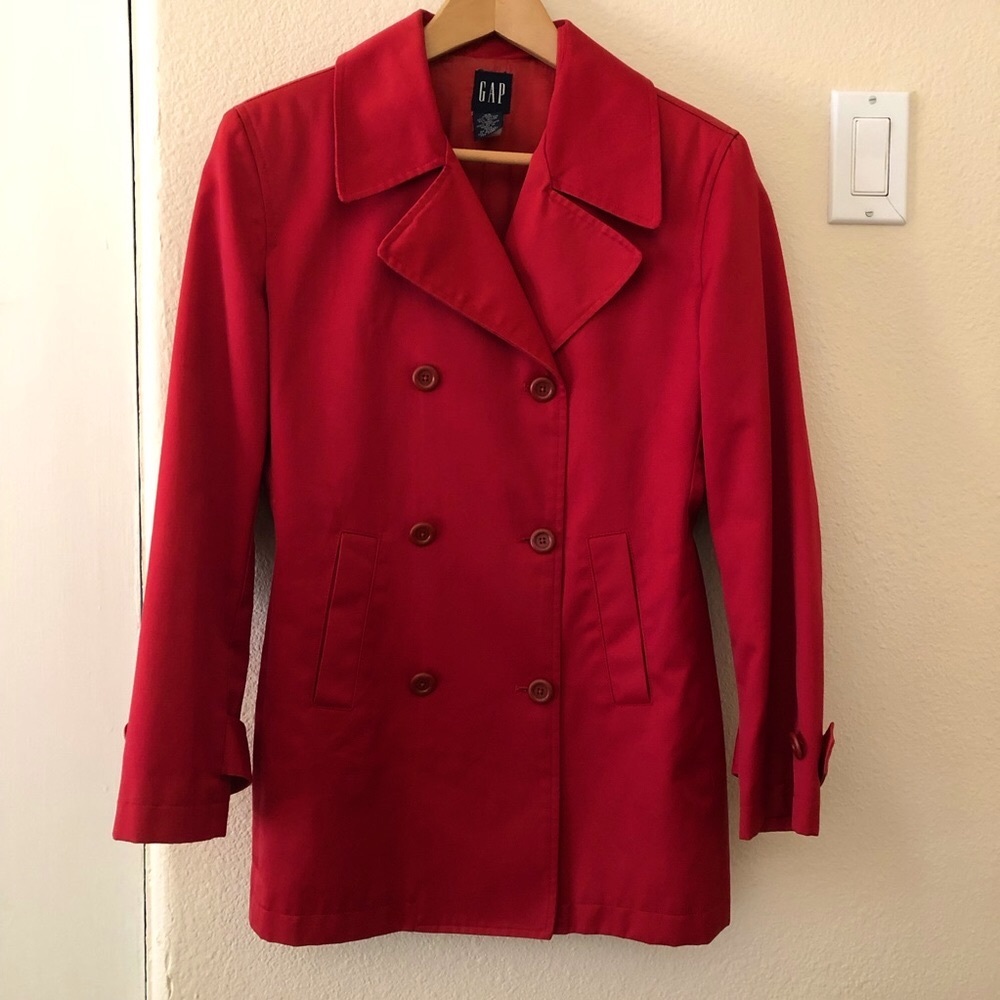✨VINTAGE✨ 1990’s Gap Trench Coat